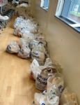 Buile Hill Academy staff make food parcels for parents
